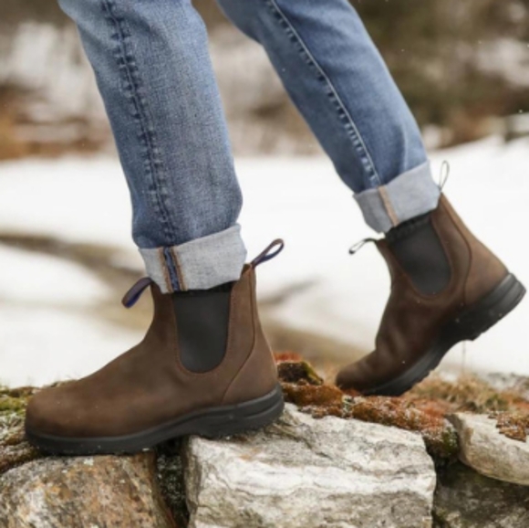 Blundstone Chelsea All Terrain Neutral Antique Brown SZ AU4 US5 #1236 - Picture 1 of 10
